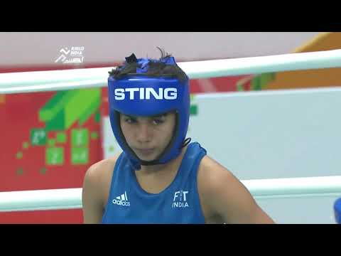U17 Girls 46Kg Boxing Final - Devika Ghorpade Vs Kalpana | Khelo India Youth Games 2020