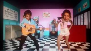 Nitzan and Gur dancing