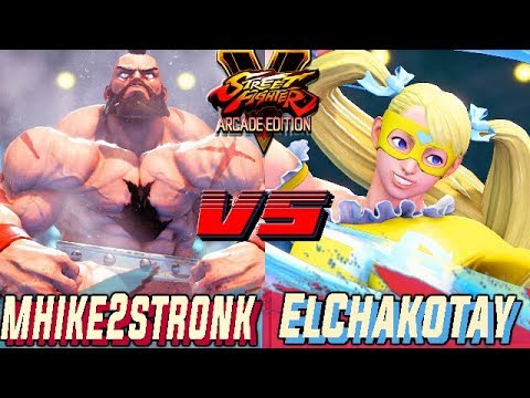 SFV AE 💥 mhike2stronk (#1 Zangief) VS ElChakotay ( R.Mika) Street Fighter V Arcade Edition Season 4