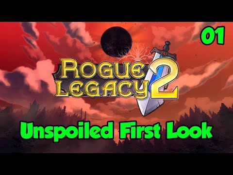 Rogue Legacy 2 ~ Platformer Roguelike | Unspoiled First Look [Part 1]