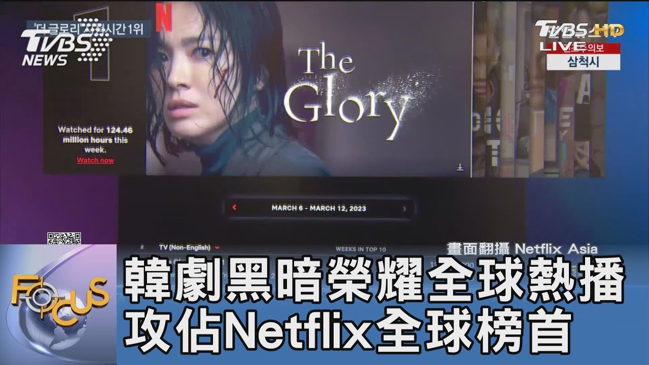 韓劇黑暗榮耀全球熱播 攻佔Netflix全球榜首