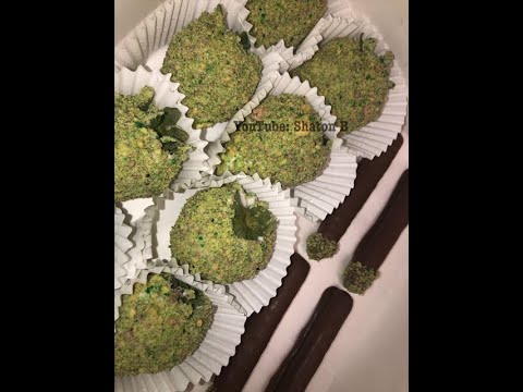 How to make the Chocolate covered Strawberry weed nug treats🍓 (not real)
