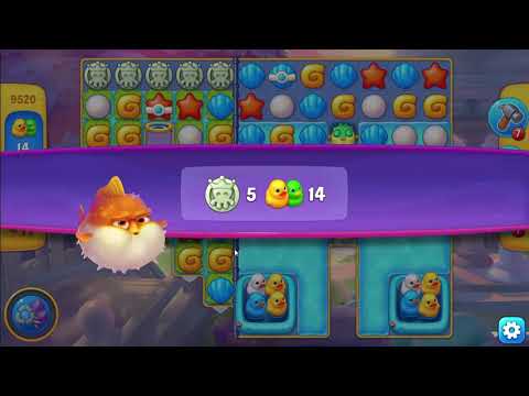 FISHDOM:  💥💥 Level 9520 Super hard level  No boosters💥💥