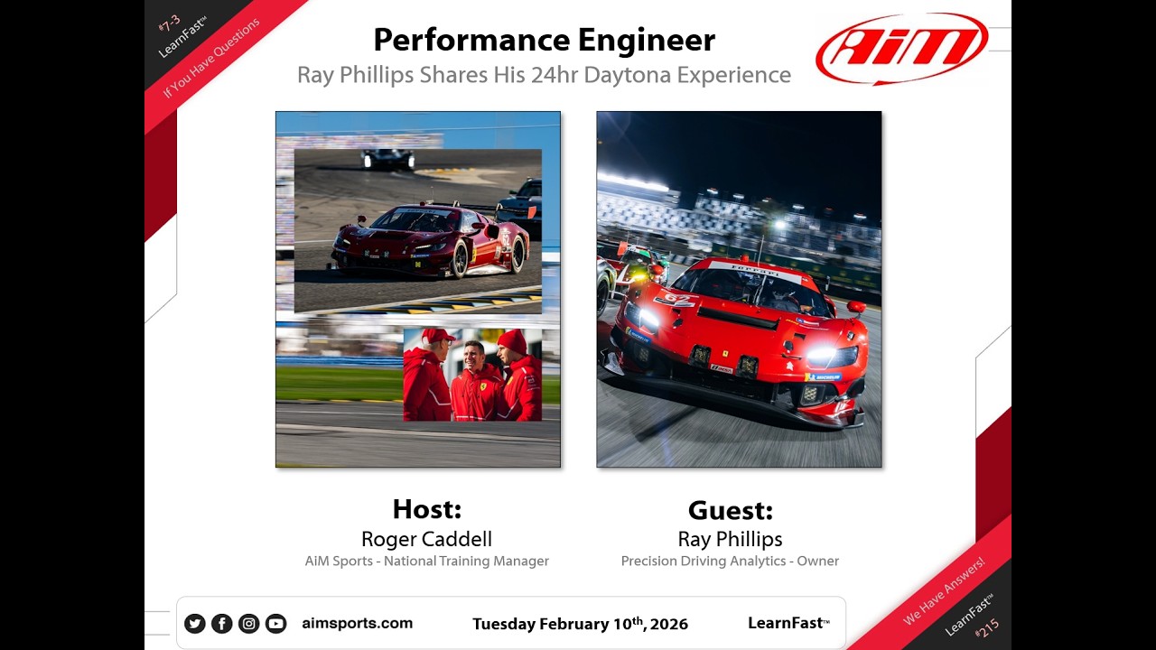 7-3 - Daytona 24hr Performance Engineering with Ray Phillips - 2/10/2026