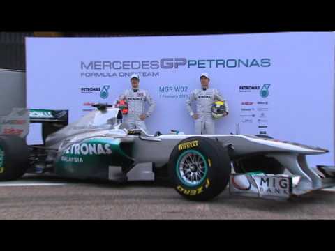 Thumbnail for Mercedes launch the W02 in Valencia by Car