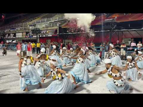 Comissão de frente Estácio de Sá carnaval 2026 