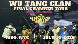 🐝Wu Tang Clan shows out for NYC! 2025! NYC! Final Chamber Tour! f/ Mobb Deep, LOX, Lil Kim &amp; more!🐝 