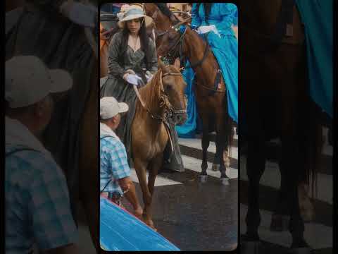 🐎🌺 Ocaña, hembra morena: belleza y tradición, desfile de los genitores #ocaña #nortedesantander