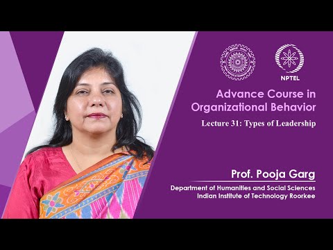 Advance Course in Organizational Behavior Promo Video By Prof Pooja Garg