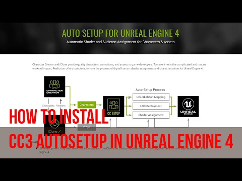 How to install CC3 Autosetup Unreal Engine plugin - Unreal livelink