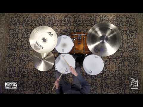 Used Sabian 16" AA Medium Thin Crash Cymbal - 1087g (U21607-1120619K)