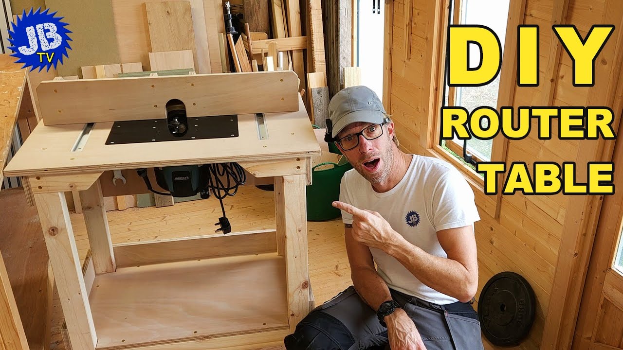 How to Build your own Router Table - DON'T buy one!!