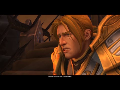 Anduin Wrynn Helps Us Escape the Maw | Cutscene from World of Warcraft Shadowlands