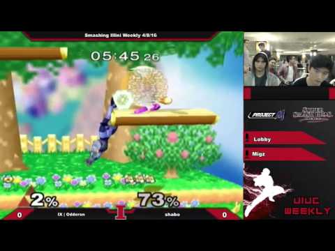 [Smashing Illini Weekly] IX | Odderon (Sheik) vs. TSI | Shabo (Fox) Melee Singles