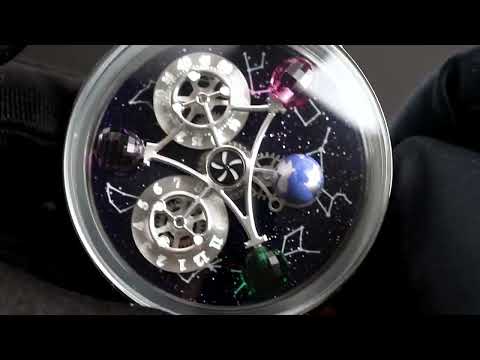 Personalized mechanical watches meet celestial wonder.