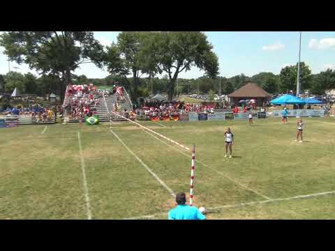 24. 2018 U18 Fistball WC - Semifinal Women - Austria vs. Brazil
