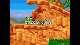 Freedom Planet - Game Over Screen
