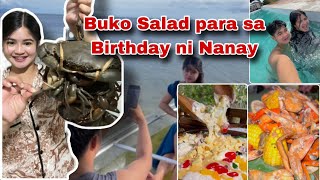 Gumawa ako ng Buko Salad dahil Birthday ni Nanay  