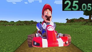 Mario Speedruns Minecraft