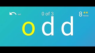 Anagraphs (by Christopher Cinq-Mars Jarvis) - words puzzle game for Android and iOS - gameplay.