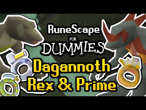RuneScape For Dummies: Dagannoth Rex and Prime Guide (OSRS Guide)