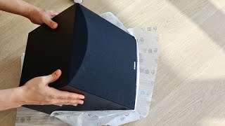 Video thumbnail for Yamaha NS-SW050BL Sub woofer unboxing and sound test with Yamaha SRB30A soundbar by Ravi TechHover