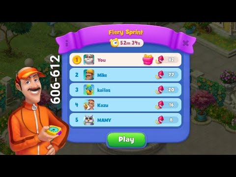 Gardenscapes 606-612