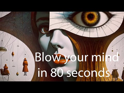 Surreal trip 4K AI Video art