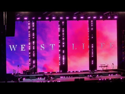 Westlife Wild Dreams Tour At AO Arena Manchester UK