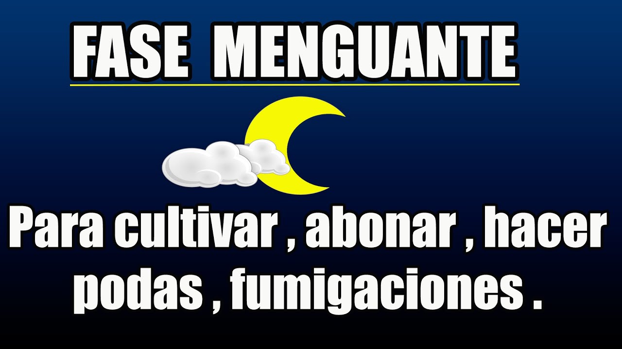 Moon phases in agriculture / Moon phases for growing, pruning, fertilizing, spraying, lunar phases
