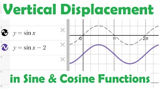 Vertical Displacement in Sine & Cosine Functions