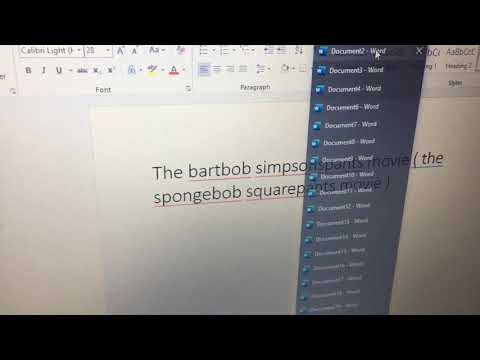 The bartbob Simpsonpants movie ( the spongebob squarepants movie) Cast video