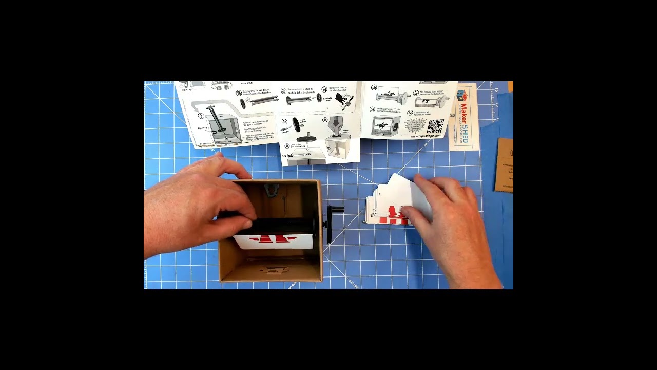 Maker Faire Fliposcope Unboxing and Build