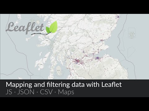 Mapping and filtering data with LeafletJS