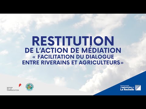 Réunion de restitution dialogue riverains agriculteurs 29 mars 2023