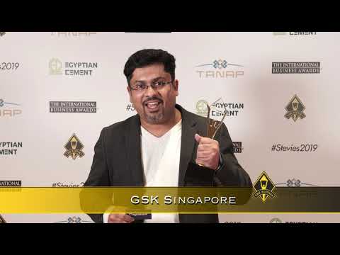 GSK Singapore wins a Stevie® Award in The 2019 International Business Awards