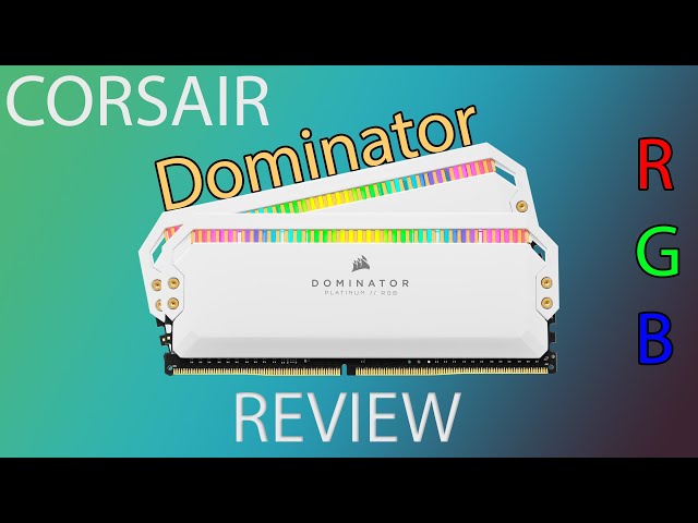 RAM Corsair Dominator Platinum White RGB 32GB (2x16G) DDR4 3200MHz