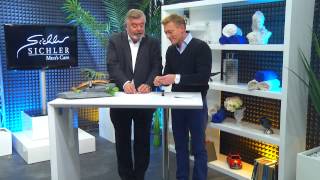 Sichler Men's Care Herrenrasierer mit integriertem Trimmer