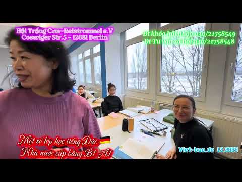 HỘI TRỐNG CƠM: ĐC dậy tiếng Đức nhà nước cấp bằng 