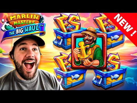 Marlin Masters Big Haul: IS THIS SLOT BETTER THAN BIG BASS?? (INSANE HITS)