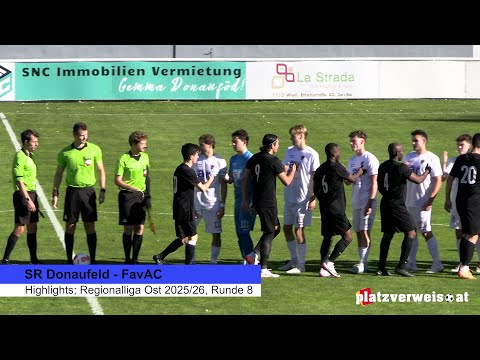 Highlights Donaufeld - FavAC; Regionalliga Ost 2025/26, Round 8