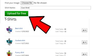 HOW TO SELL CLOTHING ON ROBLOX WITHOUT PREMIUM OR ROBUX In ROBLOX