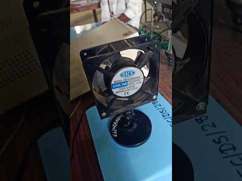 Axial Fan Test | 220V AC Cooling Fan Working