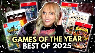 TOP 10 GAMES OF THE YEAR 2025! - Best games played on Steam Deck, Nintendo Switch 2 and PS5.🎄