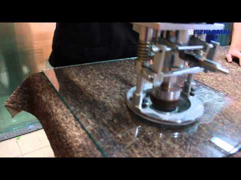 Wiertarka do szkła ręczna mała  Szkłomal Lubawa