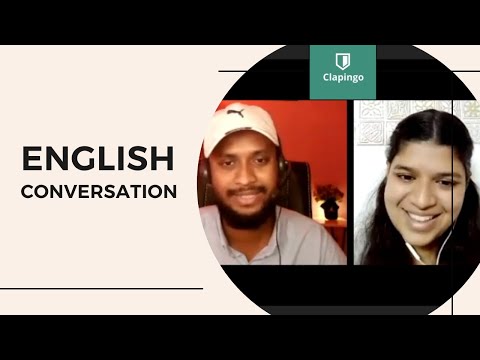 English conversation with Janice Lobo.