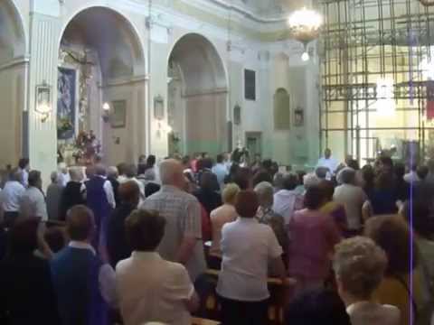 don luigi brigati 46 anni di sacerdozio a Gravago,Bardi,PR