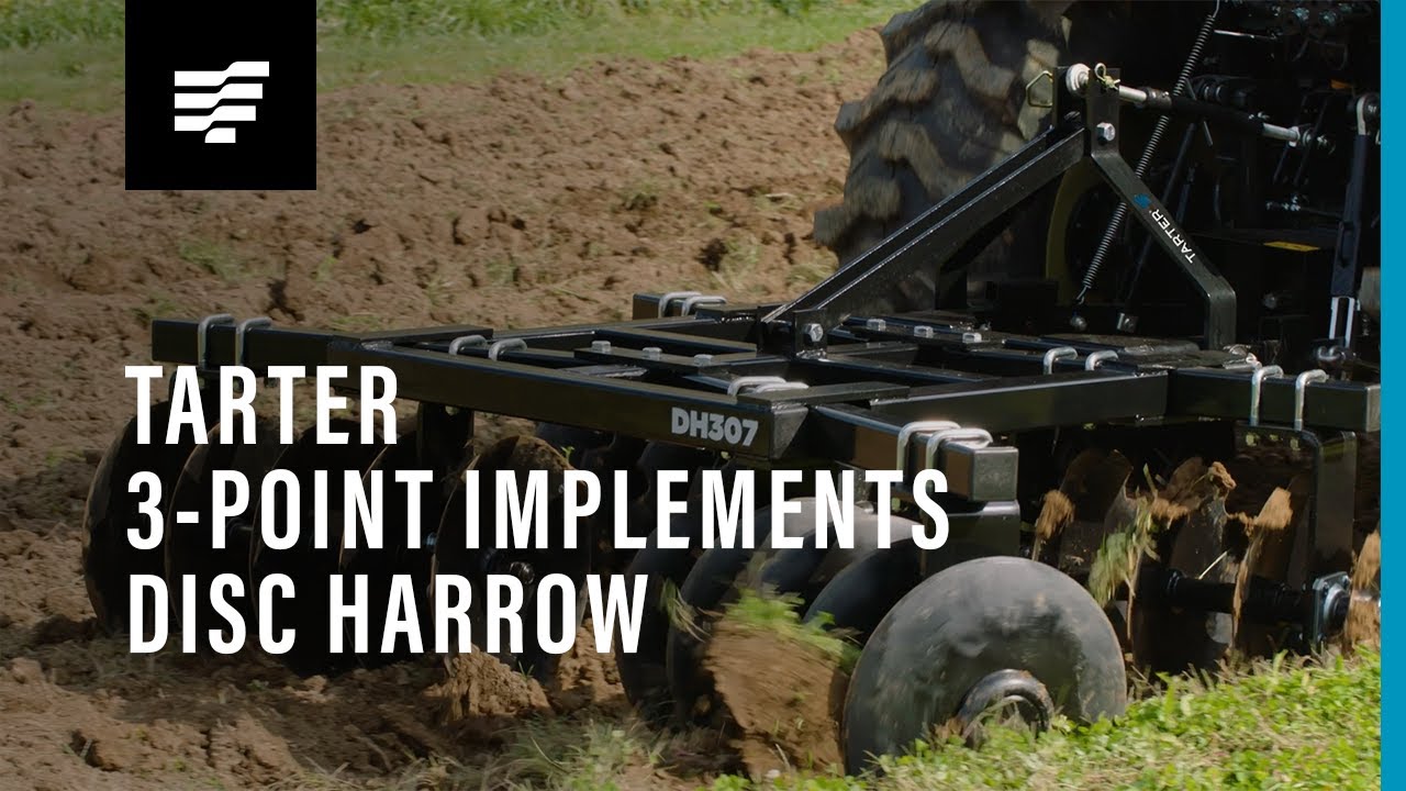 100 Series 5 ft. Disc Harrow Tarter USA