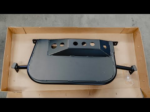 Tacoma T-Case and Exhaust Skid Plate 05-Present Toyota Tacoma Black Powdercoat All Pro Off Road
