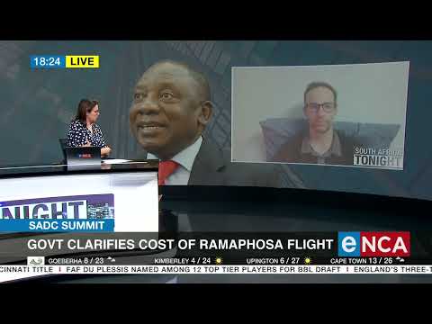 SADC Summit Guy Martin weighs in on Ramaphosa flight